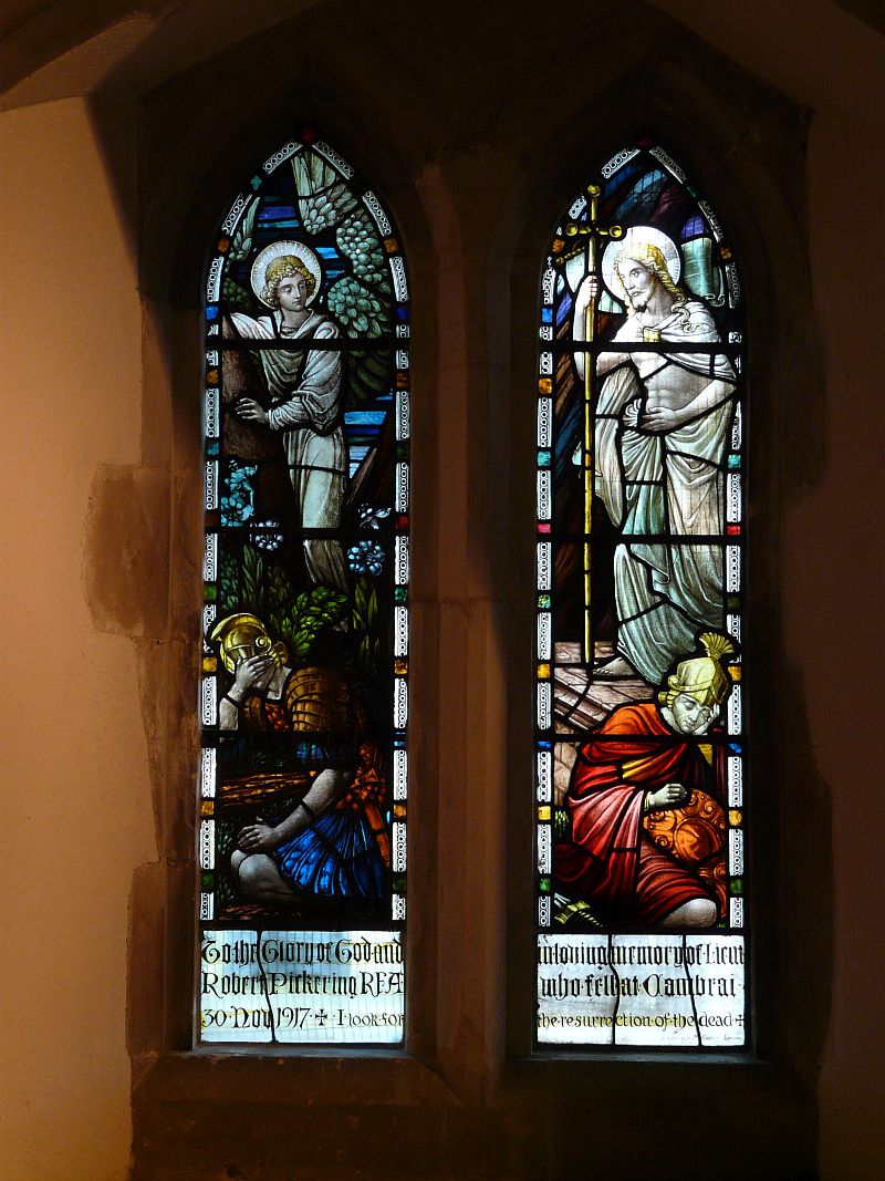 Photo: Pickering Memorial Window stained glass