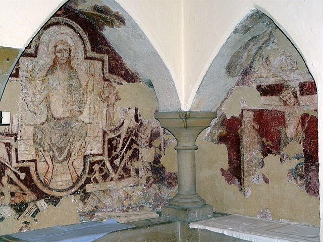 Photo: Medieval wall paintings