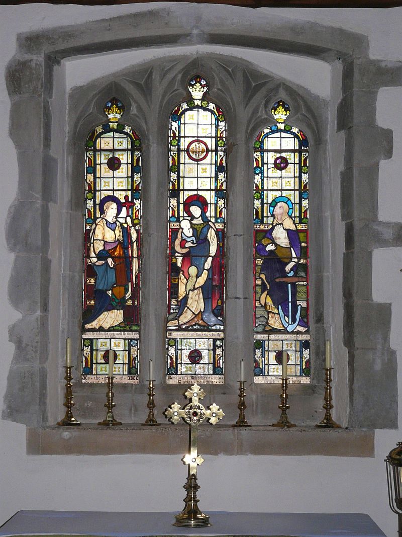 Photo: East Window stained glass
